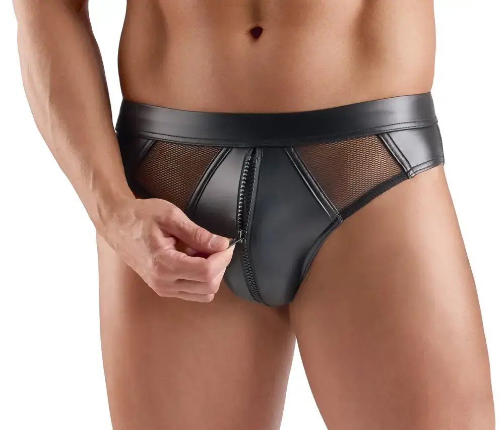 Svenjoyment M. Briefs S мужские wetlook трусы Photo 3