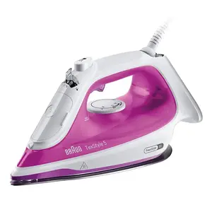 Паровой утюг BRAUN TexStyle 5 SI 5225, 2500 Вт, паровой импульс 200 г/мин, шнур 2 м, 1,35 кг