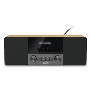 Portable radio TECHNISAT DIGITRADIO 3 ASA — DAB+ / FM, OLED, 20W, AAC/MP3/WAV/WMA, 3.5 mm, Blackberry/Oak