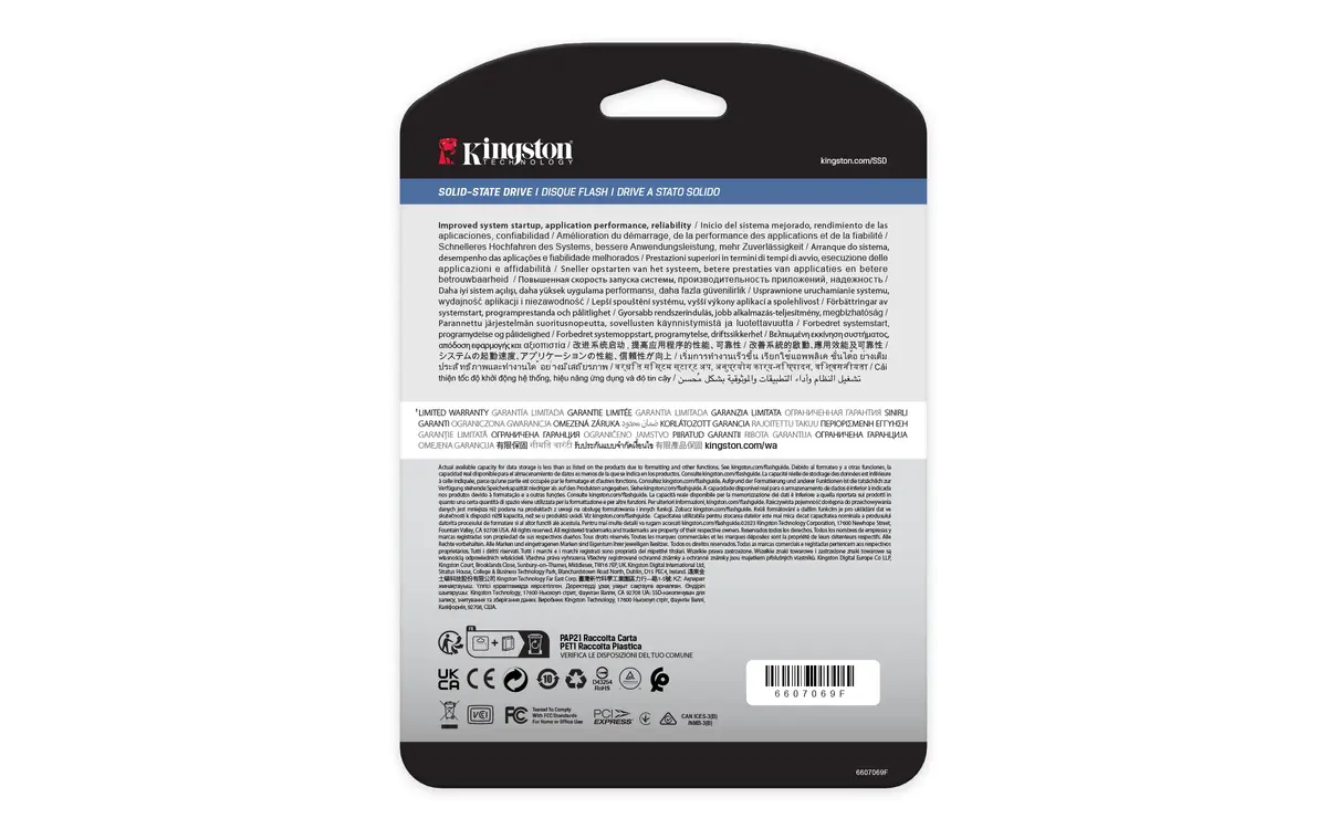 KINGSTON DC2000B 240 GB M.2 2280 PCIe 4.0 SSD Photo 5