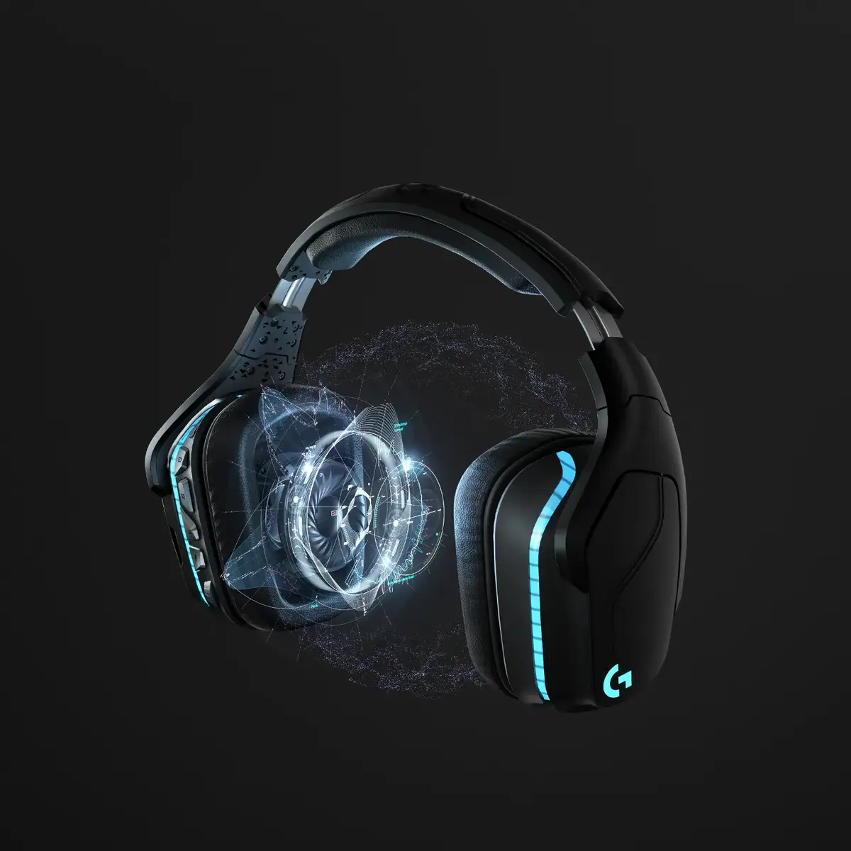 Logitech G G935 Bezvadu spēļu austiņas Photo 4