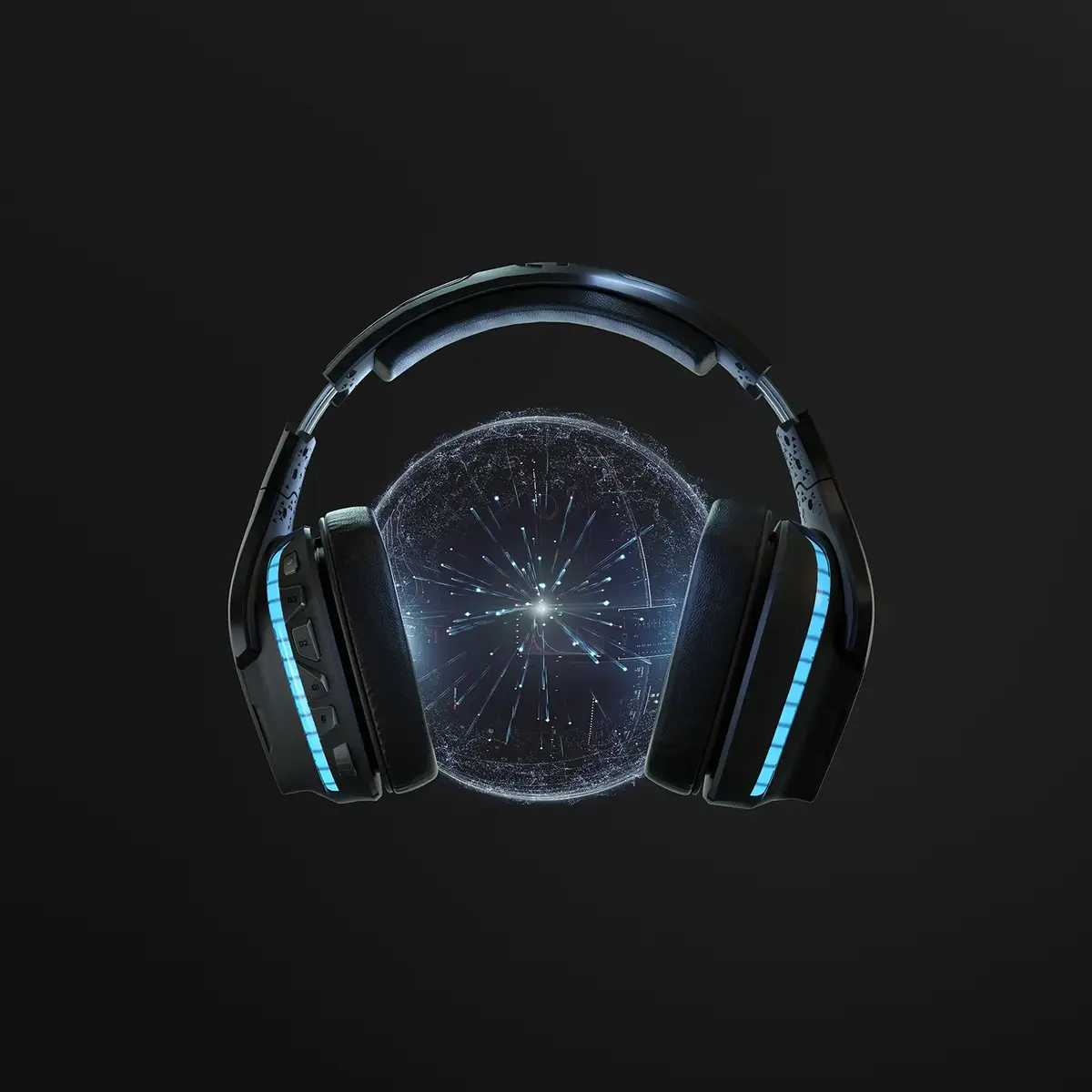 Logitech G G935 Bezvadu spēļu austiņas Photo 5