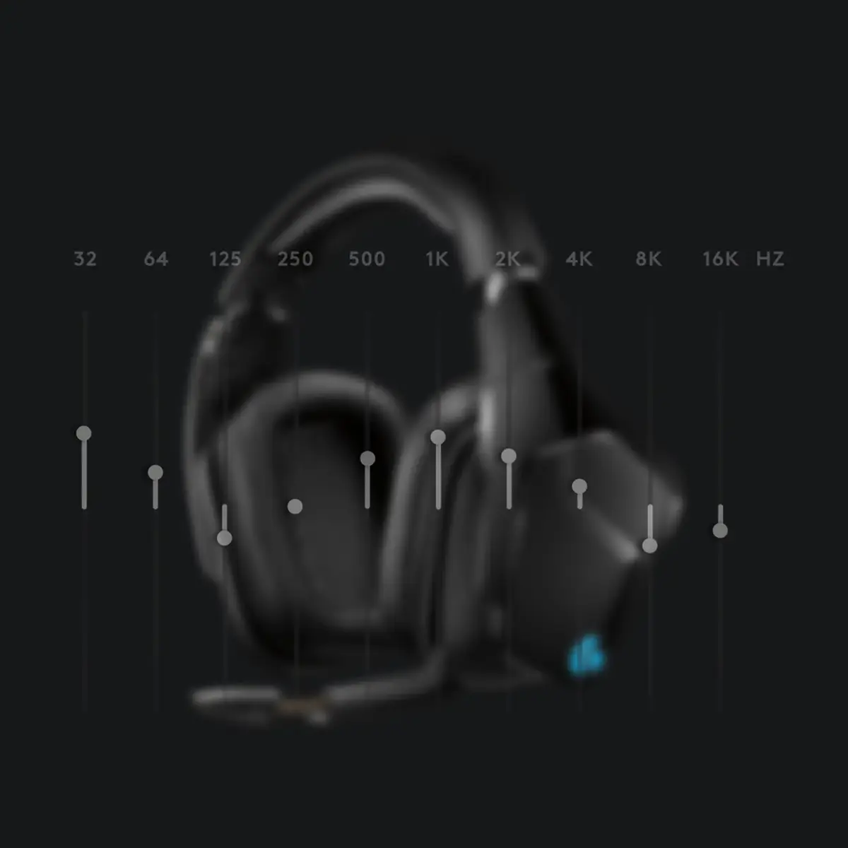 Logitech G G935 Bezvadu spēļu austiņas Photo 6