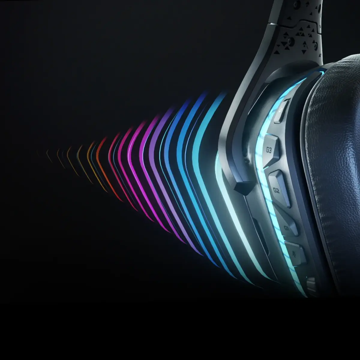 Logitech G G935 Bezvadu spēļu austiņas Photo 8