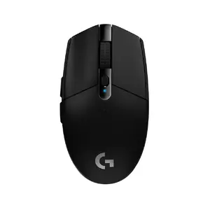 Bezvadu spēļu pele Logitech G G305 LIGHTSPEED — labrokājaina, optiskā 12 000 DPI, 1 ms RF, 6 pogas, baterija, melna