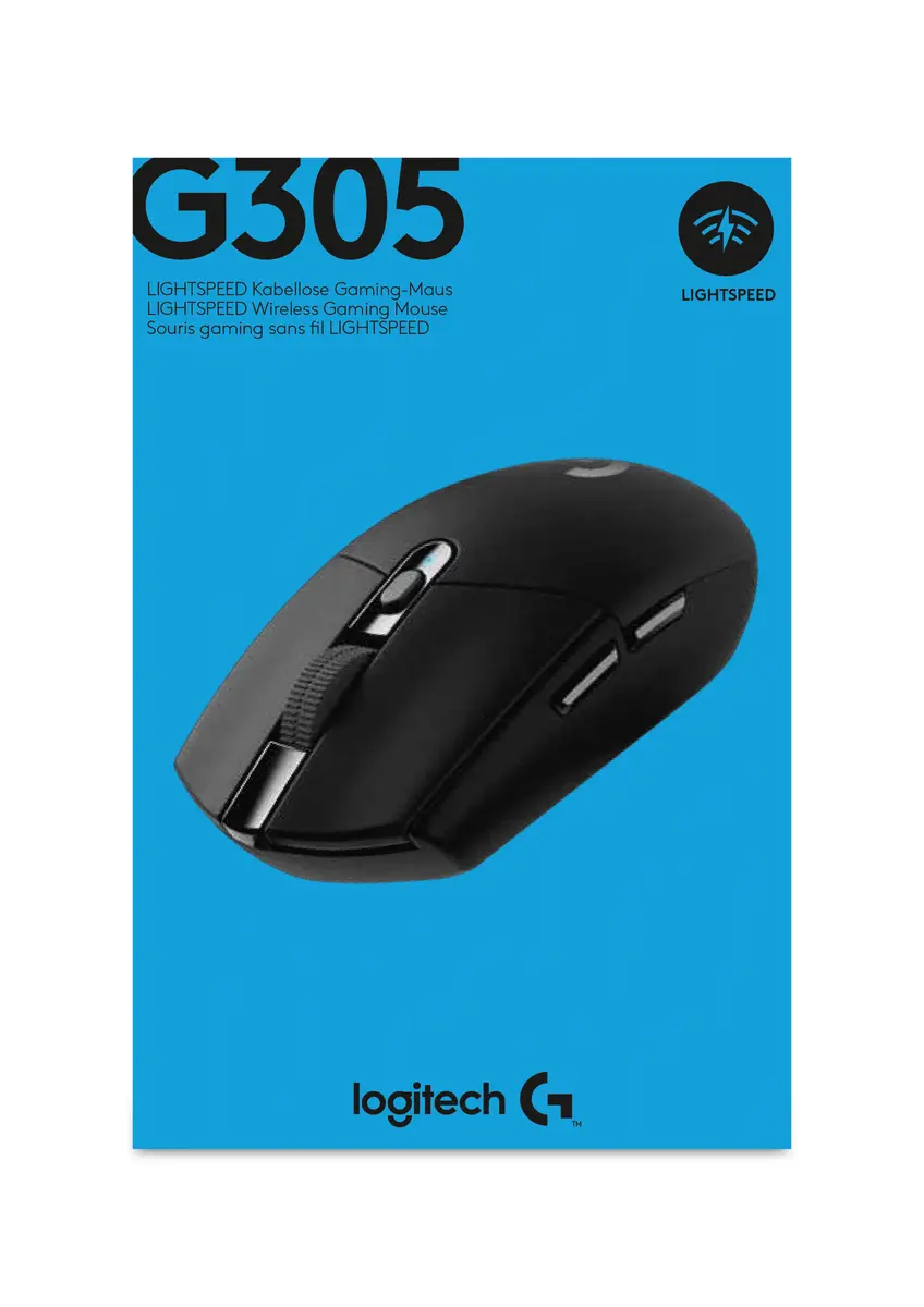 Bezvadu spēļu pele Logitech G G305 LIGHTSPEED Photo 8