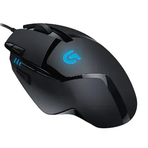 Spēļu pele Logitech Alternativ G Hyperion Fury, labrocīga, 4000 DPI, USB Type-A, 8 pogas, 1 ms reakcija, 20G paātrinājums, vadu, melna