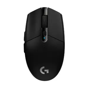 Bezvadu spēļu pele Logitech Alternativ G G305 LIGHTSPEED — labrokājai, optiskā 12 000 DPI, 1 ms, 6 pogas, RGB, uz baterijām, RF
