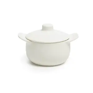 Porcelain soup terrine COMAS MINI D10×L14×H9 cm, model ES227630