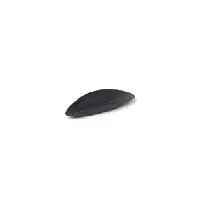 COMAS PLAISIR 3 uzkodu trauks 13.4×5.5×2.1 cm, melns, porcelāns