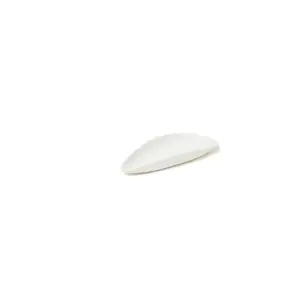Uzkodu trauks COMAS PLAISIR 3 porcelāns 13.4×5.5×2.1 cm balts