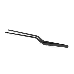 Kitchen tweezers COMAS PINZA CHEF 21 cm, non-stick, black