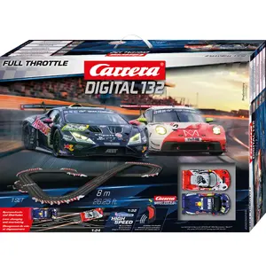Carrera DIGITAL 132 Full Throttle racetrack by CARRERA — slot car digital 1:32 scale