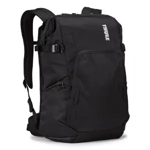 Backpack Thule Covert TCDK224 — black, fits 16" notebook and 11" tablet, universal DSLR compatibility, 3 exterior pockets