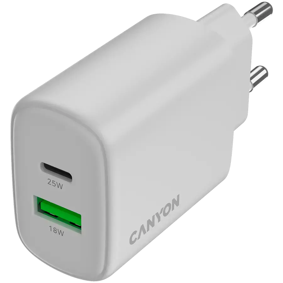 CANYON OnCharge 250 25W USB‑C PD + USB‑A QC Photo 4