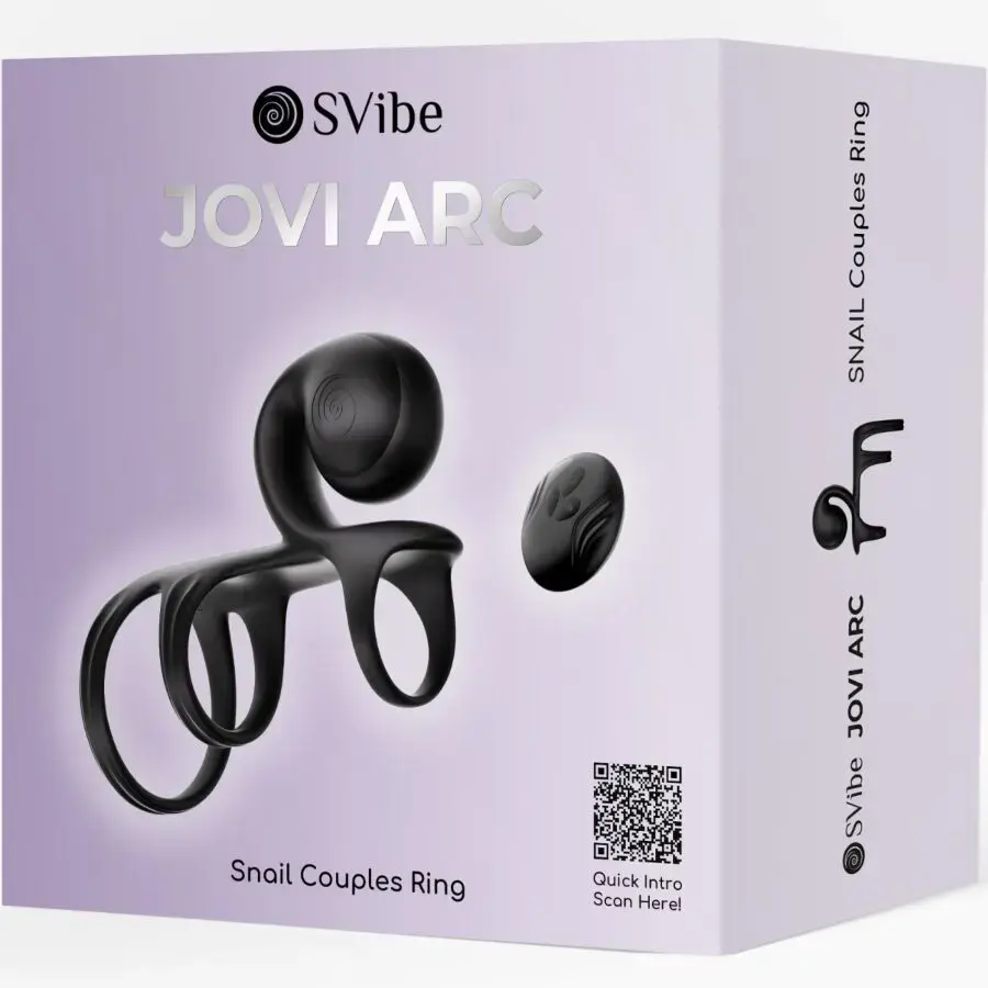 Виброкольцо для пар snail vibe JOVI ARC Photo 8