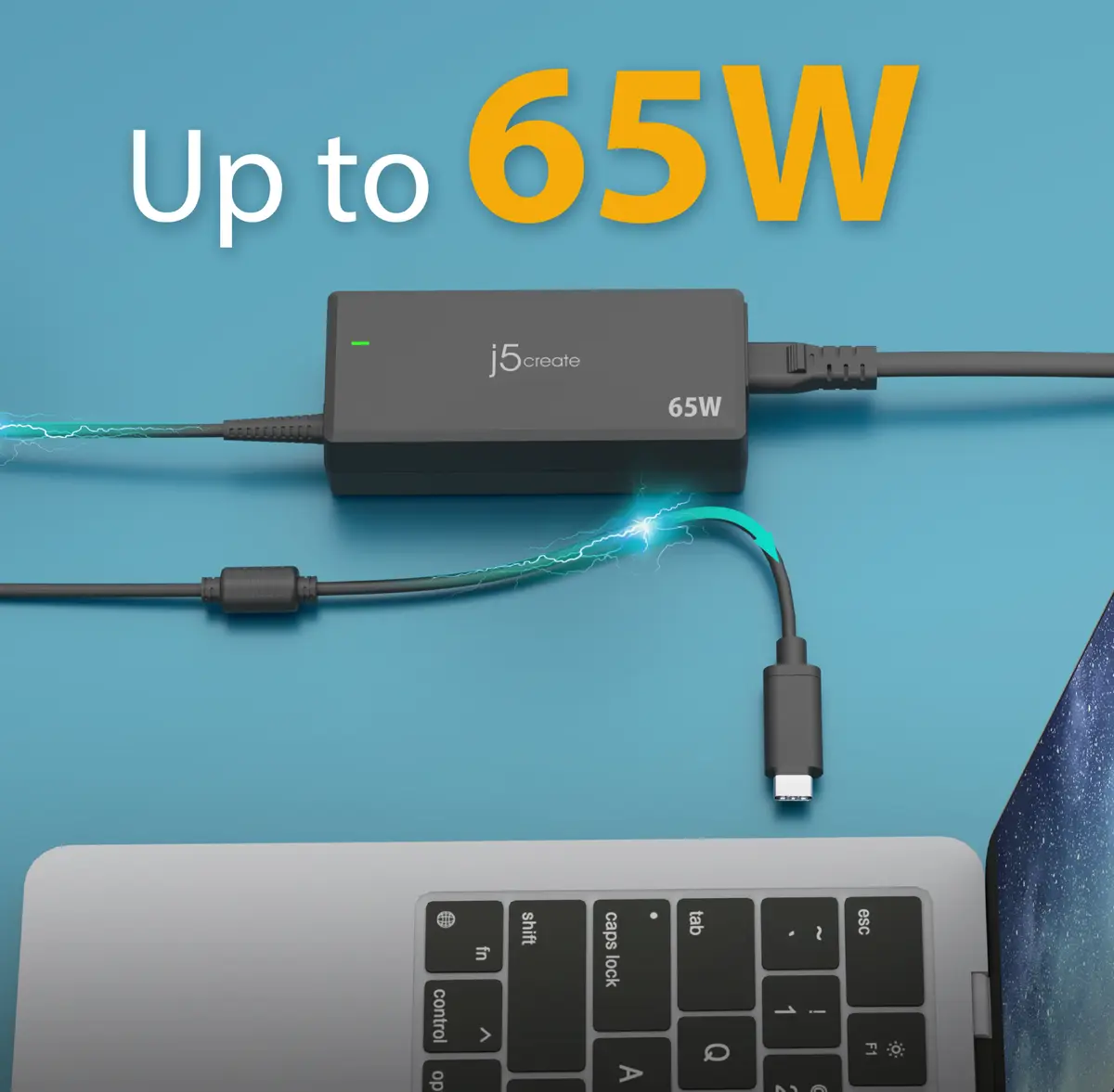j5create JUP1265 65W USB-C PD adapters Photo 4
