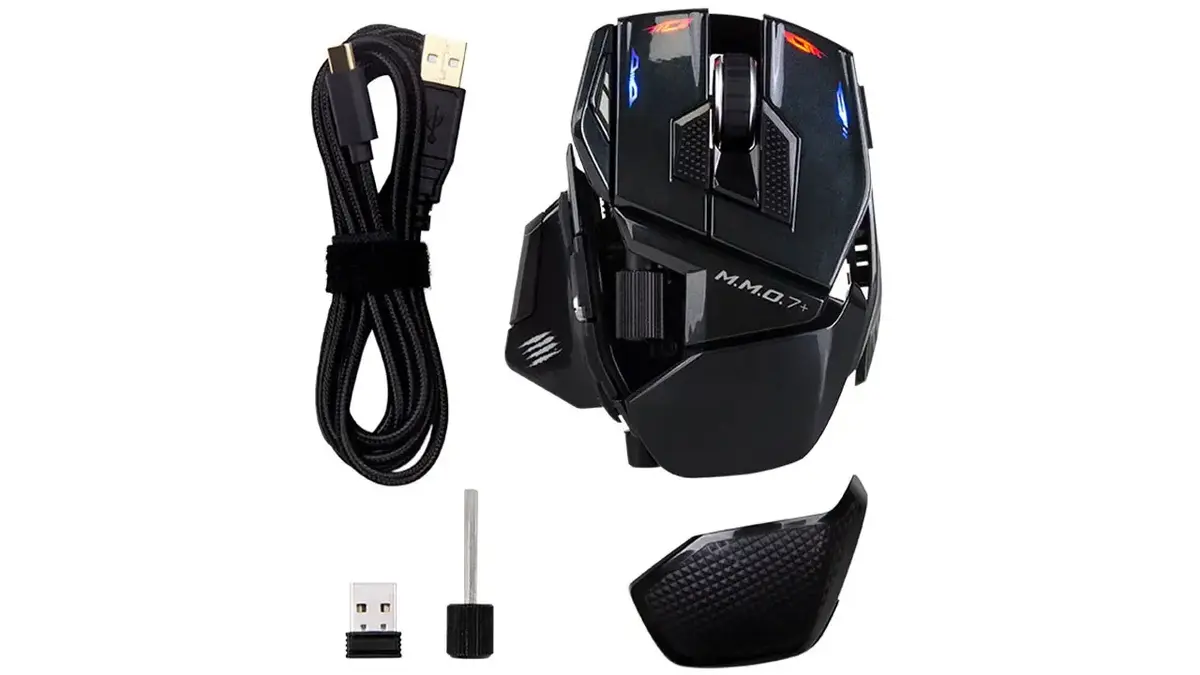 Mad Catz M.M.O. 7+ проводная игровая мышь Photo 2