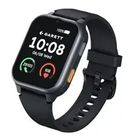 Смарт-часы Garett Vita 4G Black — часы для пожилых, пульсометр, GPS, шагомер, водозащита