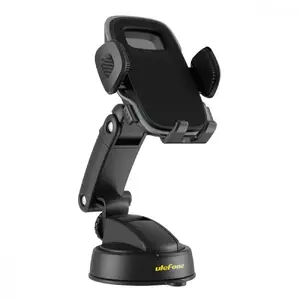 Car smartphone and tablet mount UleFone Armor Mount UAN15, adjustable holder for dashboard or windshield