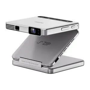 Aurzen Zip Projector (Silver) — portable mini projector, model AU-PJ-ZP001M-UNWH0