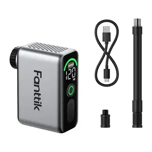 Mini bicycle pump Fanttik X10 Ace — compact hand pump for road and MTB tyres