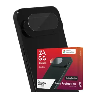 Camera lens protector glass Zagg InvisibleShield Glass Elite for Google Pixel 10 Pro XL, aluminosilicate, transparent