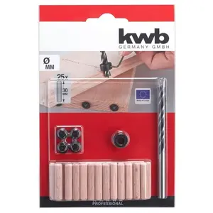 Сверло спиральное KWB 028106, диаметр 1 см, 1 шт. в блистере