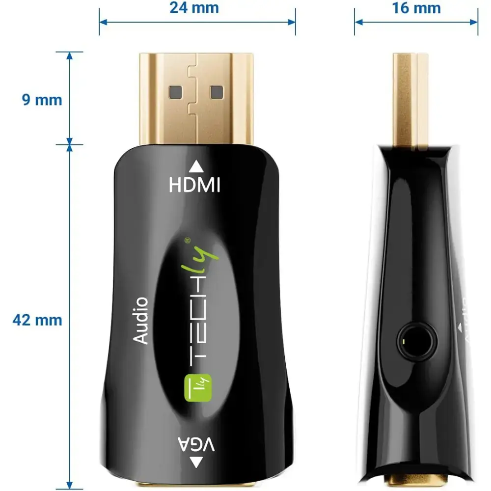 Techly IDATA HDMI-VGA2MABT2 video signal converter IDATA HDMI-VGA2MABT2 Photo 5