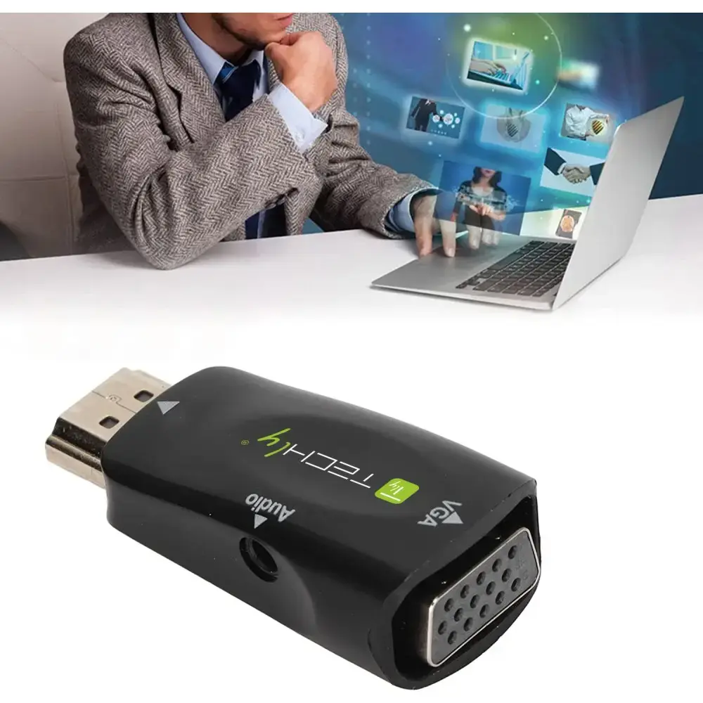Techly IDATA HDMI-VGA2MABT2 video signal converter IDATA HDMI-VGA2MABT2 Photo 8
