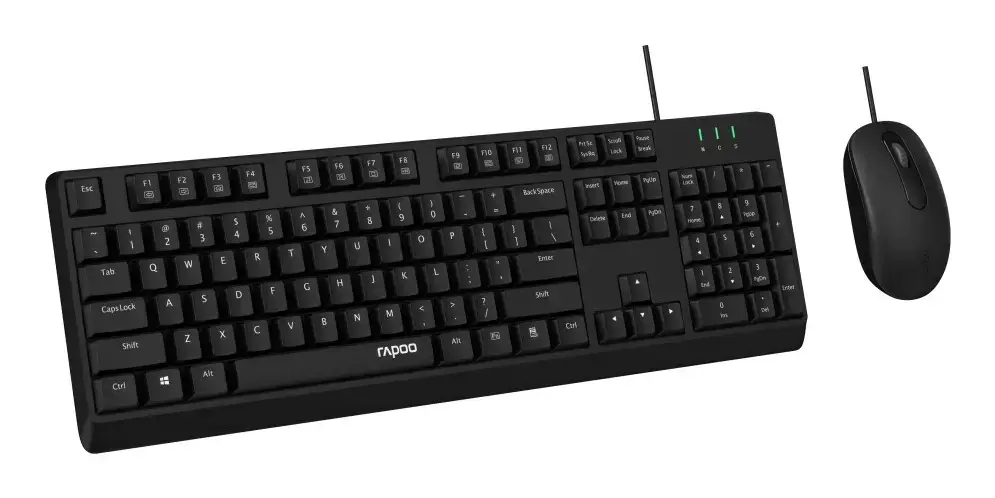 Rapoo NX1500 vadu tastatūra un pele komplekts Photo 4