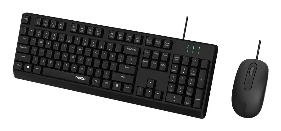 Rapoo NX1500 vadu tastatūra un pele komplekts Photo 5