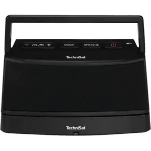 Stereo portable speaker TECHNISAT ISIBOX 1 — 4 W RMS, wired & wireless, built-in battery, USB-C, black