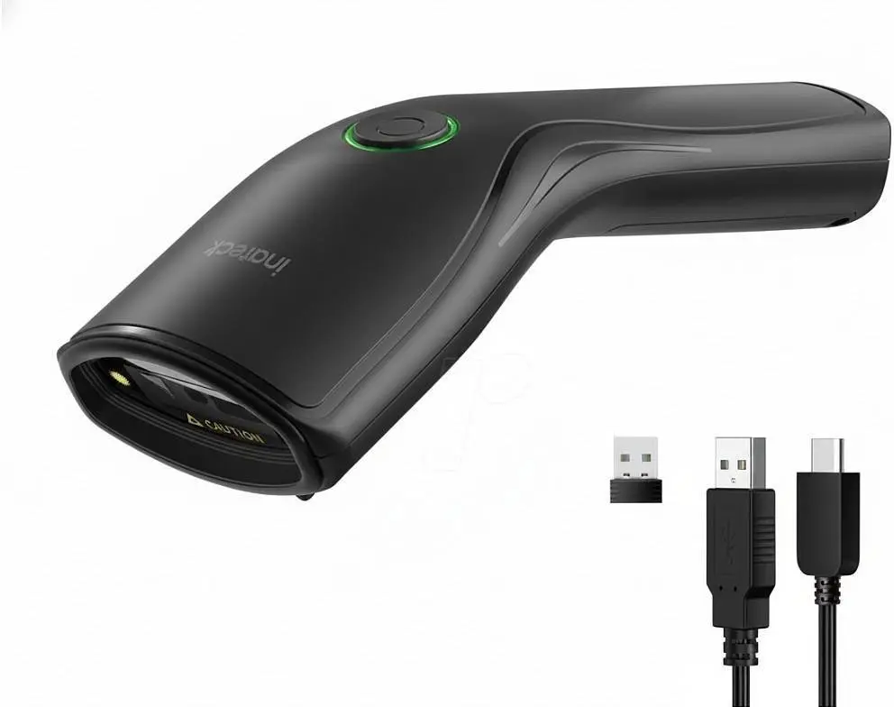 Pārnēsājams svītru kodu skeneris Inateck Nano
