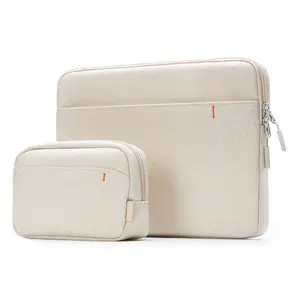 Sleeve case Inateck LB01011 for 33 cm (13") laptops, beige, 1 front pocket