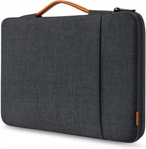 Laptop sleeve Inateck LB02006 for 13.3" laptops, black, accessory pouch