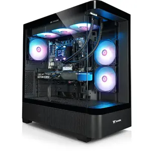 Desktop gaming PC THERMALTAKE FTW V290a 5070 black/transparent, Windows 11 Pro