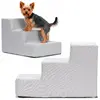Dog stairs Springos PA0338 — 3-step 45×30×30 cm Photo 2