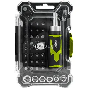 Screwdriver Set GOOBAY 43-piece — assorted screwdrivers and bits for electronics and household use
