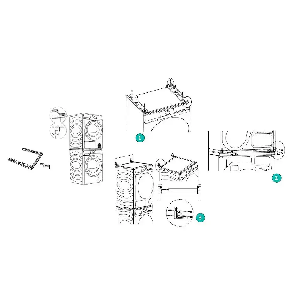 Veļas žāvētāja piederums Gorenje SKHNE70W Photo 2