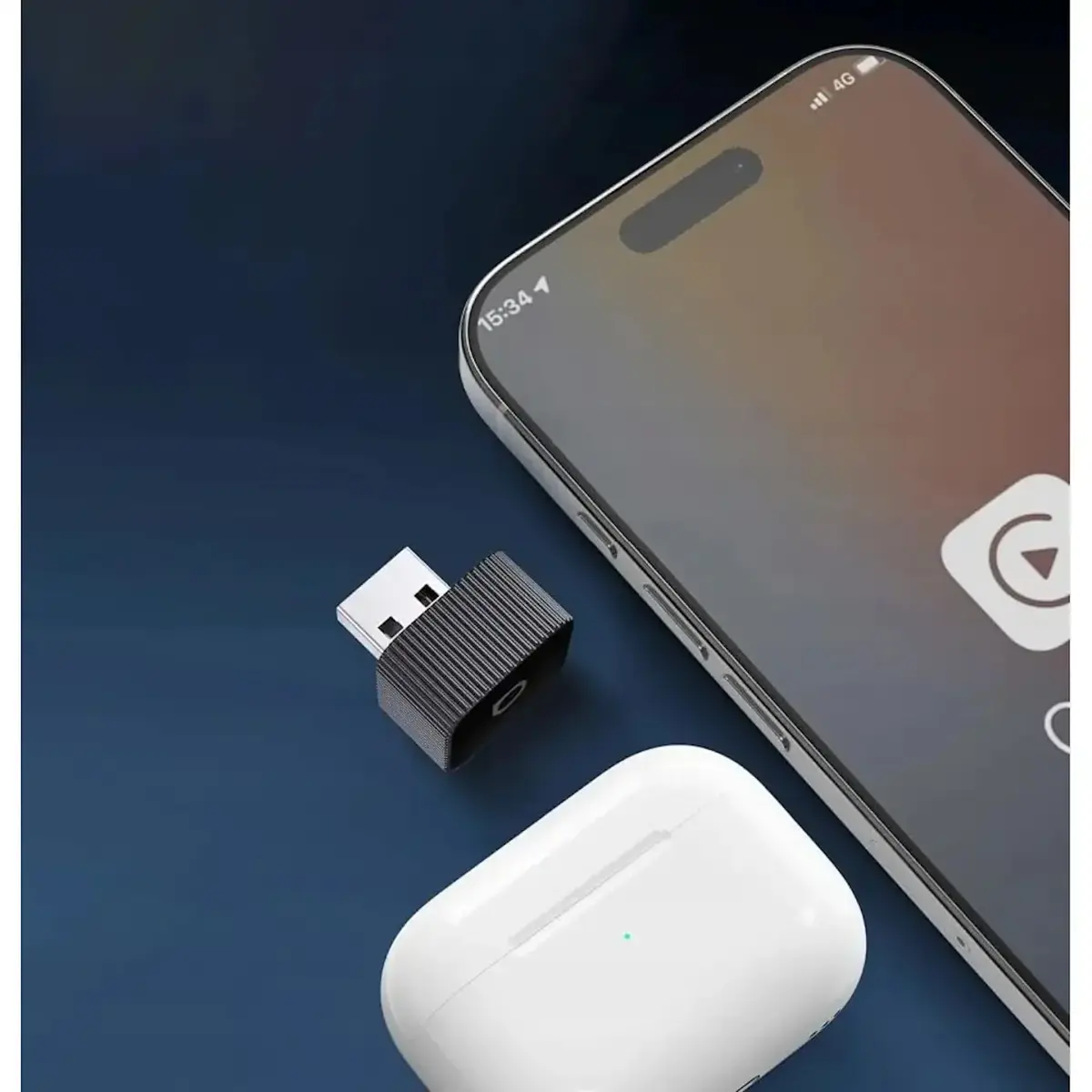Ottocast T2 Mini Slim беспроводной адаптер CarPlay/Android Auto Photo 4