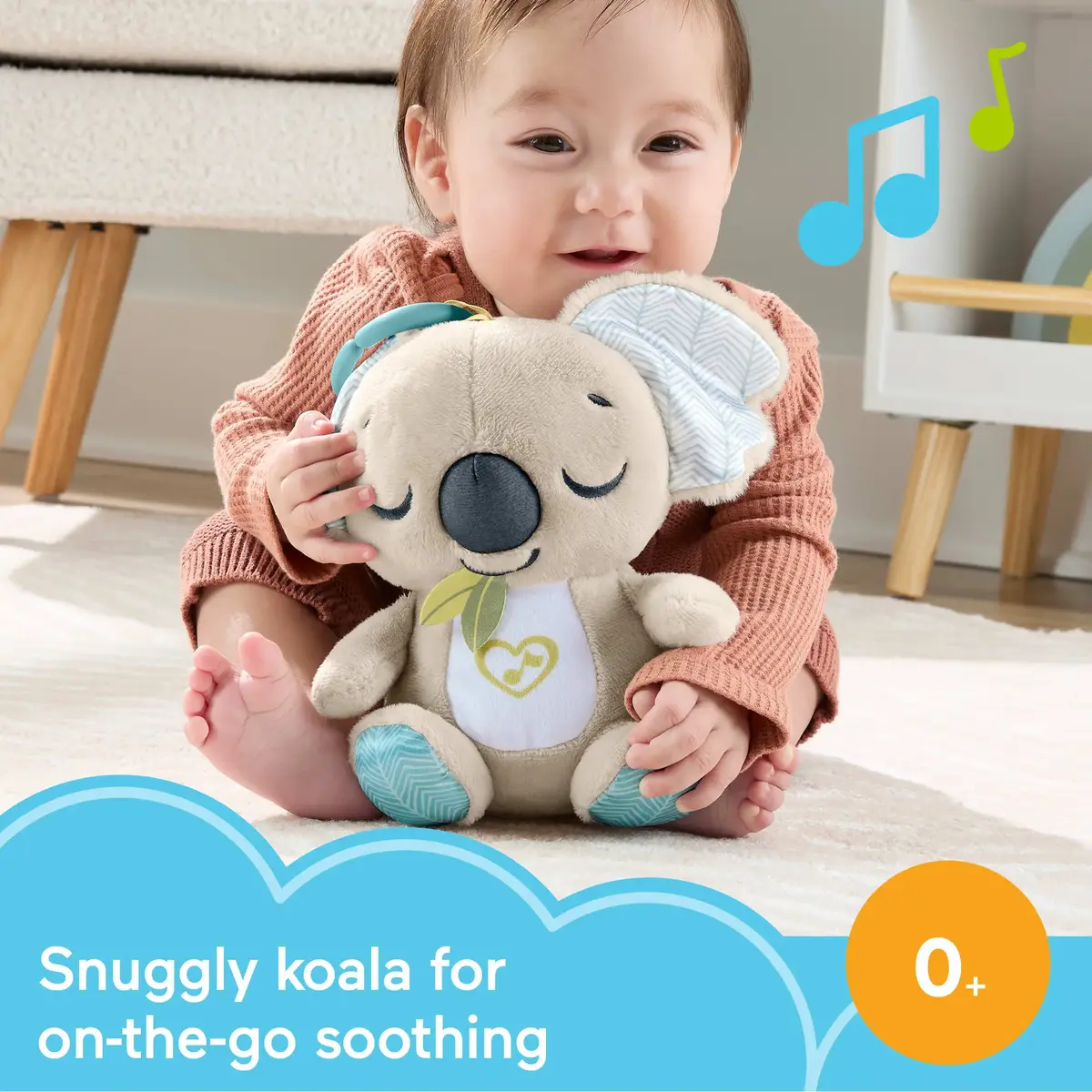 Fisher-Price JBD65 плюшевая коала со звуками Photo 8