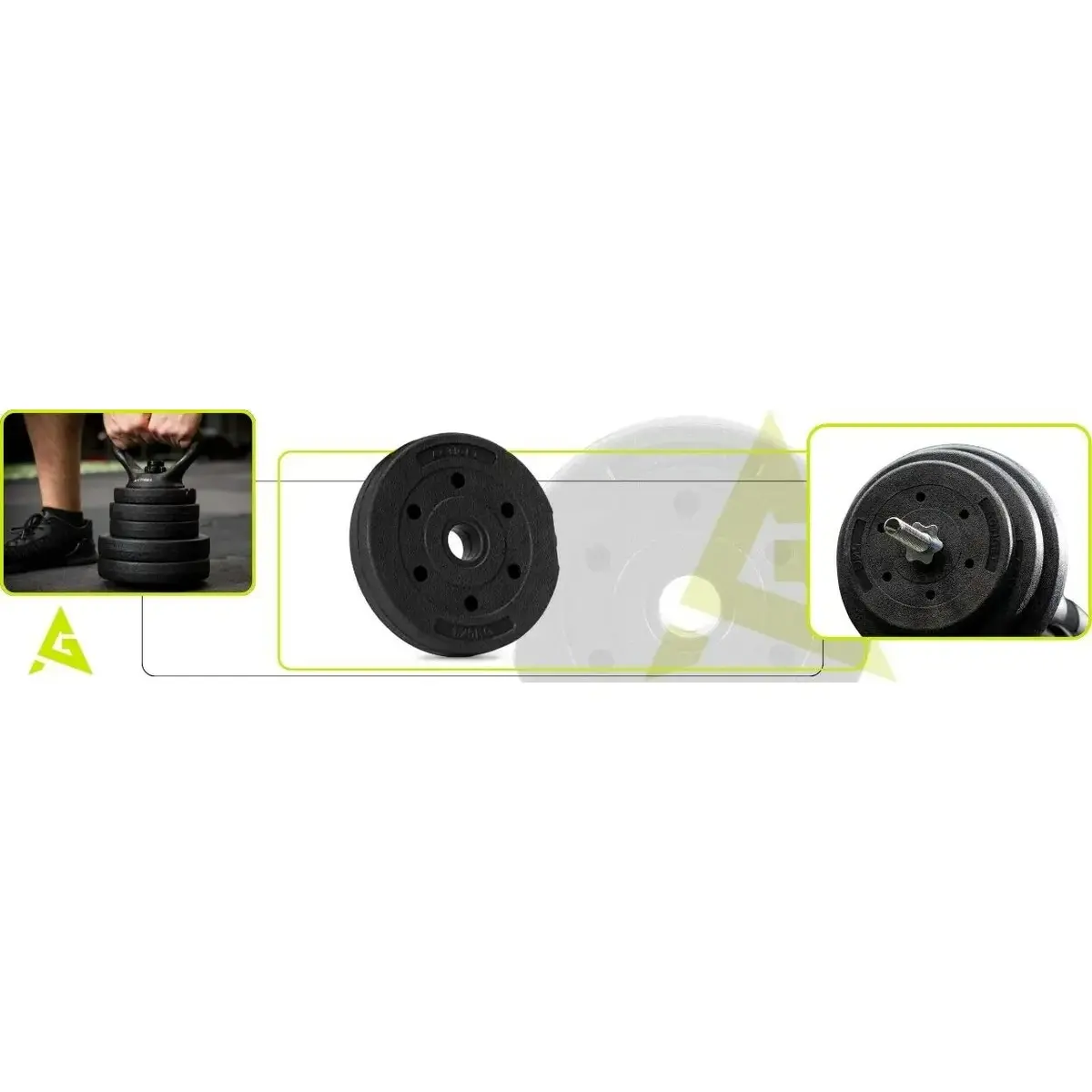 Композитный груз Springos ACT0072 1,25 кг Photo 7