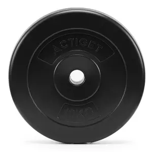 Kompozīta svaru plates 10 kg Springos ACT0075 — cauruma diametrs 31 mm, diametrs 30,5 cm, biezums 6 cm