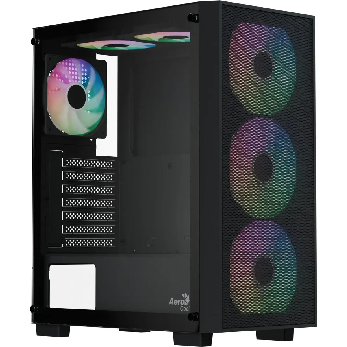 AEROCOOL B509A Flow-G-BK-v1 корпус с Aero 650 БП Photo 2