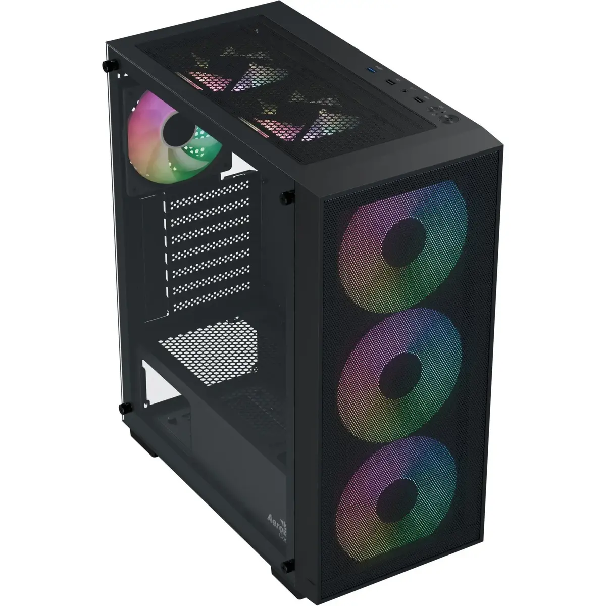 AEROCOOL B509A Flow-G-BK-v1 корпус с Aero 650 БП Photo 4