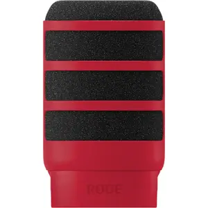 Vējstikls Rode PodMic un PodMic USB WS14 (sarkans) — Rode Microphones WS14-R