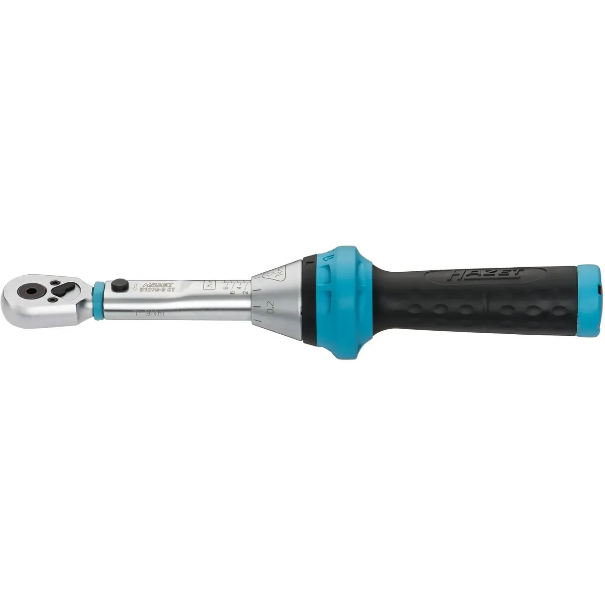 Hazet torque wrench 5107B-3CT 1/4" reversible Photo 2