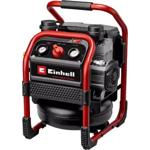 Компрессор EINHELL SILENZZO 18/160 аккумуляторный 18 В (красно‑чёрный) без аккумулятора и зарядного устройства