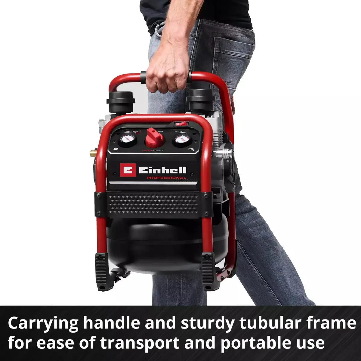 EINHELL SILENZZO 18/160 аккумуляторный компрессор 18 В Photo 6